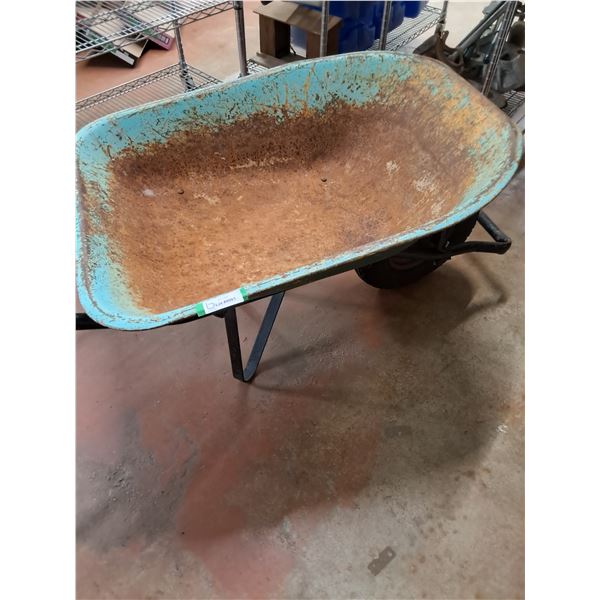 ** Large Metal Wheelbarrow - 38" x 29" Tub - Pickup Only