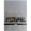 Image 1 : (2) Clear Parts Trays w/Assorted Hardware