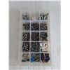 Image 3 : (2) Clear Parts Trays w/Assorted Hardware