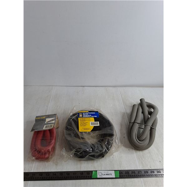Assorted Plastic Split Loom Wire Protectors