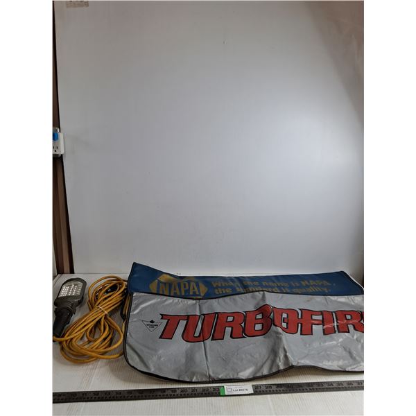 LED Trouble Light (powers on), (2) Fender Protectors