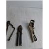 Image 3 : (3) Auto Torque Extensions, Distributor Wrenches, Vice Grips
