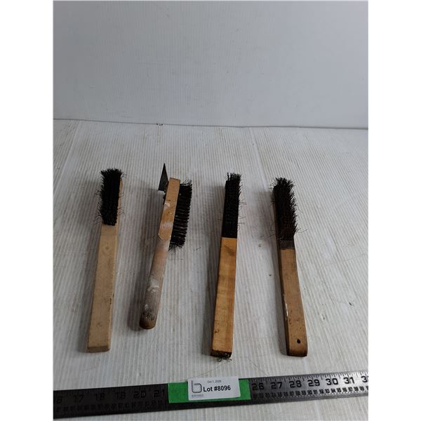 (4) Wire Brushes (Up To 15",cannot ship)