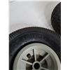 Image 3 : (4) 4:10/3.50-4 Hand Truck Tires & Rims (needs tubes)( cannot ship)