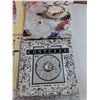 Image 2 : Contessa Cheese Plate, Essentials Plate, Table Cloth, Assorted Homemade Fabric Patterns & References