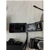 Image 5 : (5) Cameras, Pentax As-Is, Lumix, (2) Fuji Finepix, Nikon AF230 with Bag All Untested