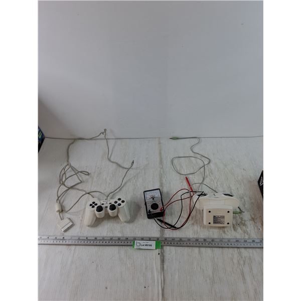 PlayStation 2 Controller Digital Active Speaker Mastercraft Voltage Measuring Device All Untested