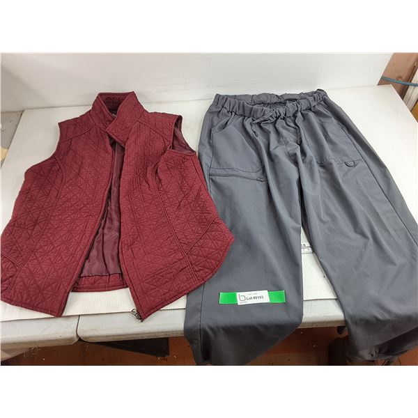 Vest - Size L, Pants - Size XL