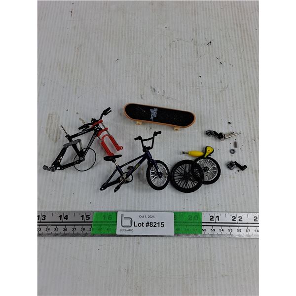 Toy MTB Bicycles & Fingerboard