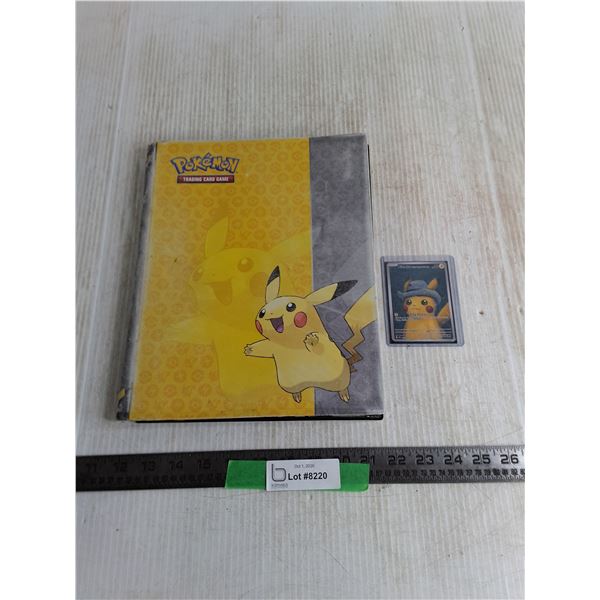 Pokemon Album Containing 100+ Collector Cards - Cannot Authenticate