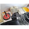 Image 8 : Speakers, CD Bag, D Link Wifi Router, WD Hard Drive, Paper Hole Punch, Glue Gun, Misc