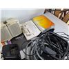 Image 9 : Speakers, CD Bag, D Link Wifi Router, WD Hard Drive, Paper Hole Punch, Glue Gun, Misc