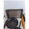 Image 6 : BBQ Utensils, Frying Pans, Cupcake Trays, Baking Trays, Rolling Pin, Loaf Pans, Misc