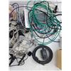 Image 3 : Assorted Cables, Adapters, USB3 to SATA Hard Drive Dock, Misc