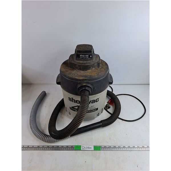 Shop Vac 4 Gal Vacuum Cleaner, Powers On, As Is, Pickup Only