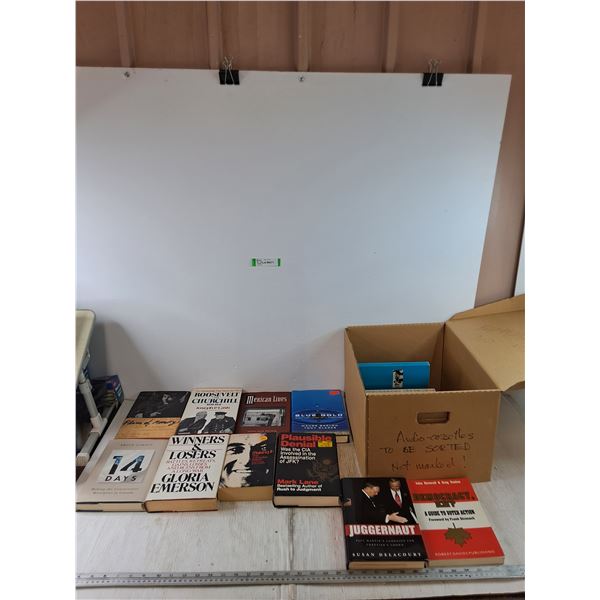 (26) Books, Political, History, Opinion, JFK, Canadian Books