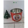 Image 1 : Christmas Tin Container with Ceramic Tree Body