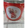 Image 2 : Christmas Tin Container with Ceramic Tree Body