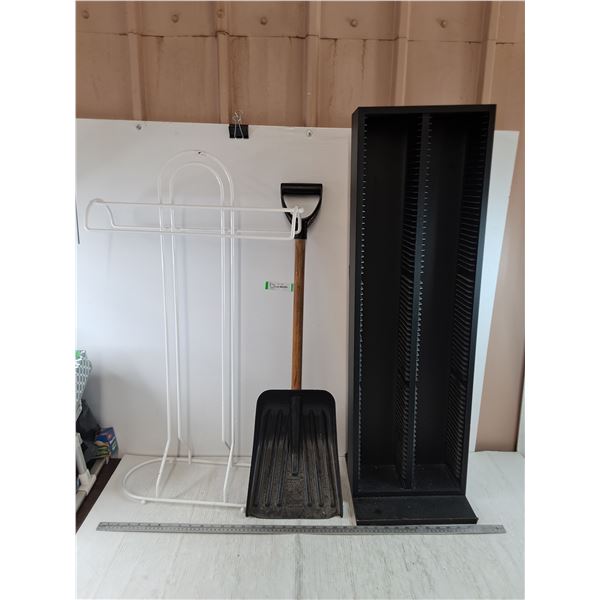 *Towel Rack, Small Show Shovel, Movie/DVD Shelf No Shipping
