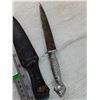 Image 2 : Korium Claw & Ball Handle Dagger Hunting Knife with Sheath As-Is