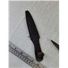 Image 3 : Korium Claw & Ball Handle Dagger Hunting Knife with Sheath As-Is