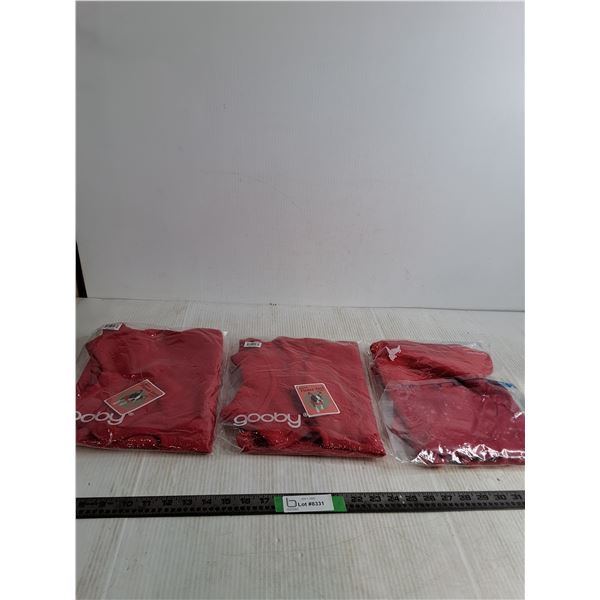 (3) Fleece Vests For Dogs