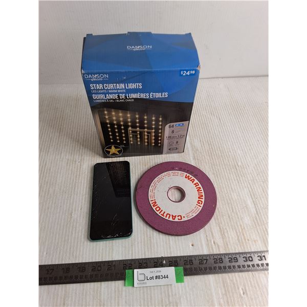 Danson Star Curtain Lights, Smart Phone, Grinding Wheel