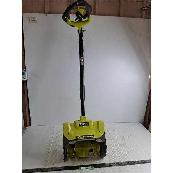 * Ryobi 10" Electric Snow Shovel - No Battery, No Power, As is, Pickup Only