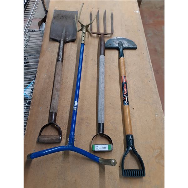 ** Garden Claw, Spade Shovel, Pitch Fork, Garant Practica Edger - 43" Length - Pickup Only