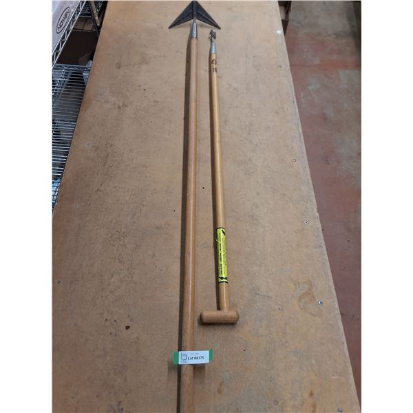 ** (2) Weeding Tools - 59" Length - Pickup Only