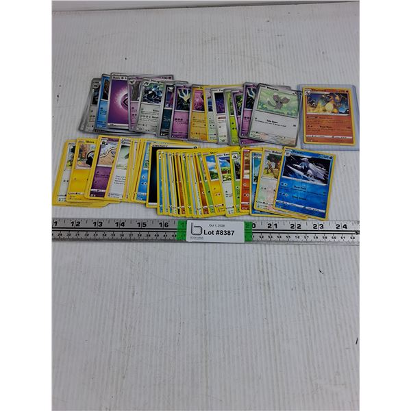 Assorted Pokemon Cards-Cannot Authenticate-not all are pictured-as is