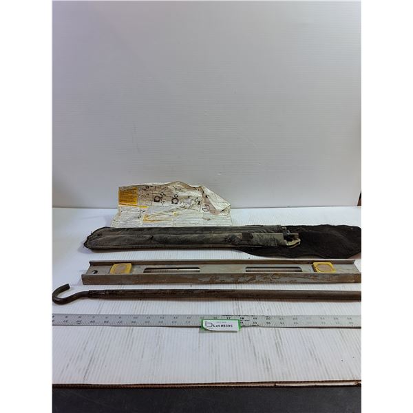 Vehicle Tire Jack Set, Level, Metal Hook