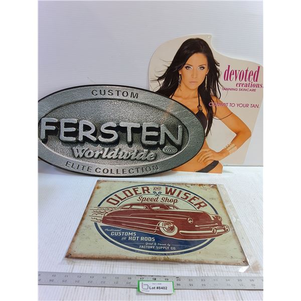Assorted Advertising Signs