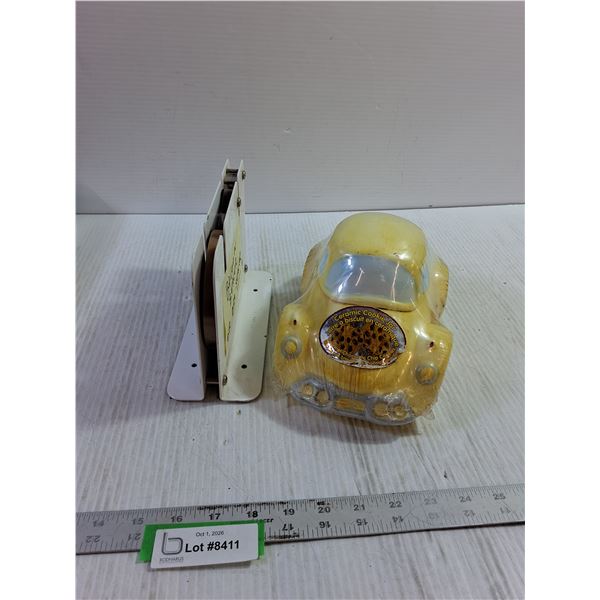 Ceramic Cookie Jar, Bag Sealer