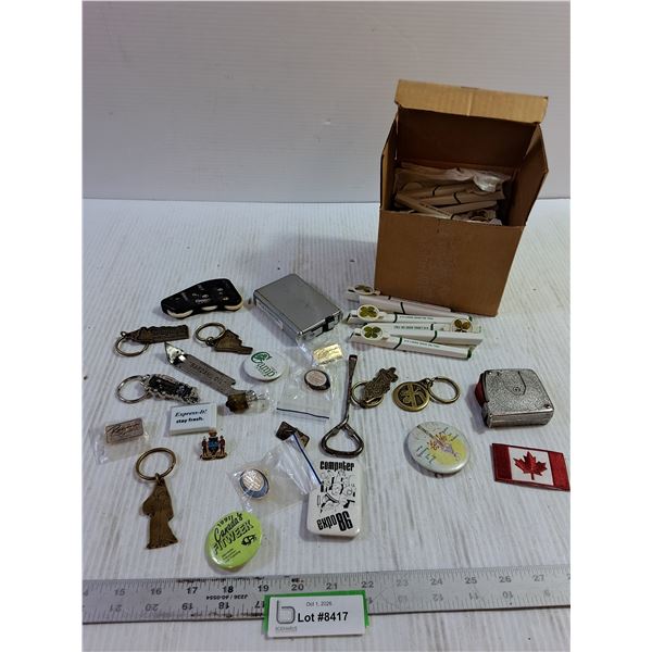 4-H Pens, Key Chains, Pins, Misc