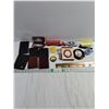 Image 1 : Wallets,Model T Flywheel Magnet,Campbells Truck,Corvette,Picture Frame,45 Record Adapters,W