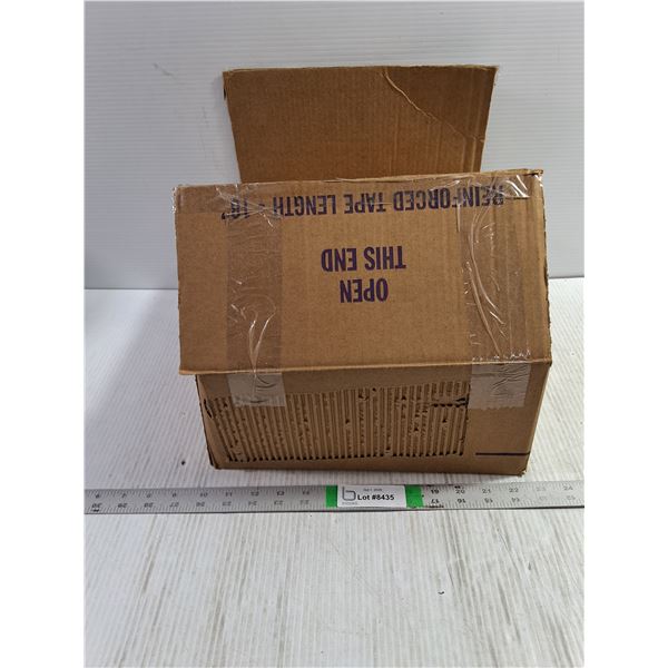 Box  Containing Pkgs. of looseleaf,Notebooks and loose Paper