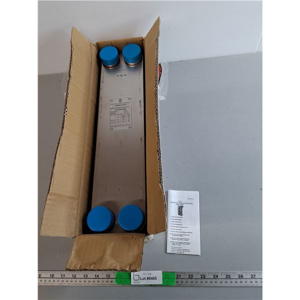 Brazed Plate Heat Exchanger- Appears NIB, Can't Ship