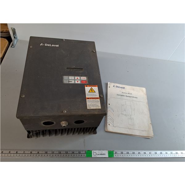 DeLaval Variable Speed Drive-Untested, Can't Ship
