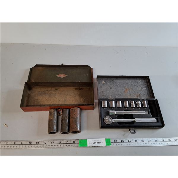 Metric Socket Set, Imperial Sockets & Cases