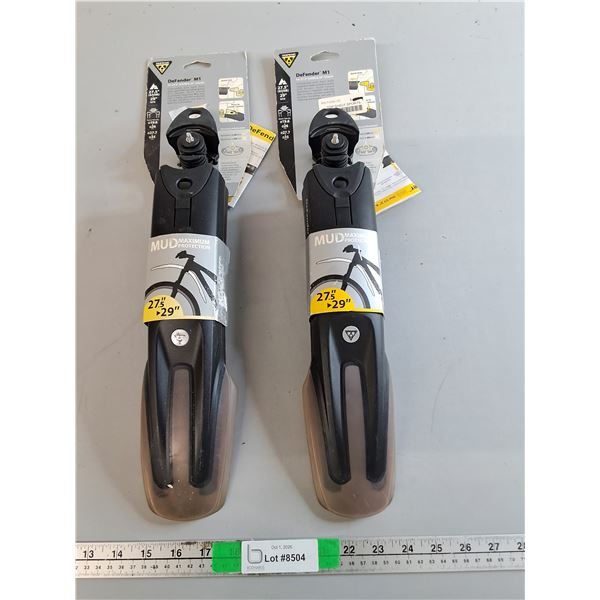 (2) Bicycle Fenders- Appear New