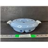 Image 1 : Enamel Cast Iron Divided Casserole Dish