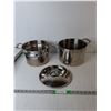 Image 1 : Stainless Steel Pasta Cooker Set