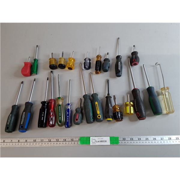 Screwdrivers- Mastercraft, Craftsman, Kobalt, Misc.