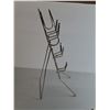 Image 2 : Metal Magazine/Record Rack 24" & Relax Sign