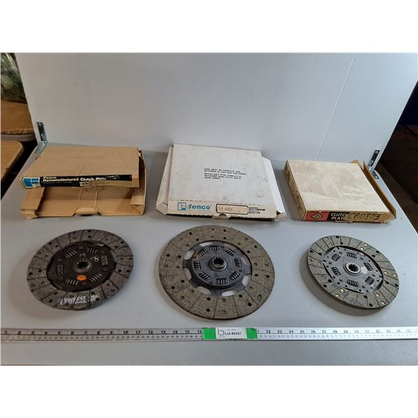 (3) Clutch Plates