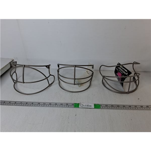(3) Easton Batting Helmet Facemasks