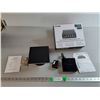 Image 1 : LED Outdoor Wall Light & Ethernet Desktop Switch- Powers On
