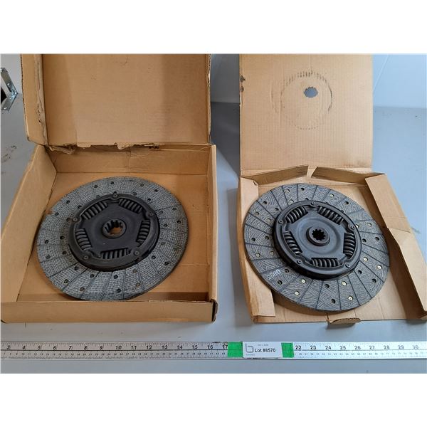 (2) Automotive Clutch Discs