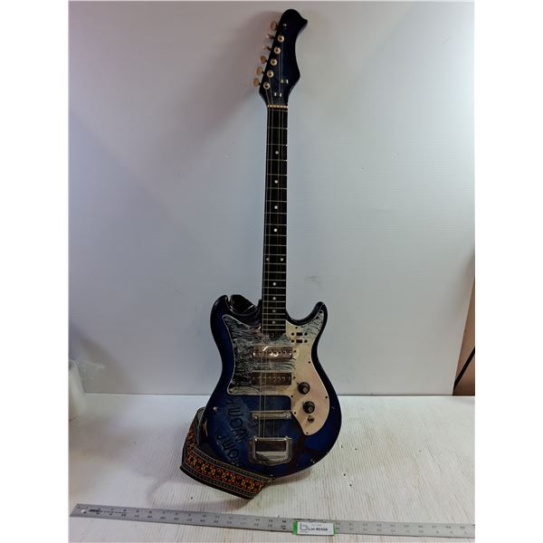 Gibson Harmony Electric Guitar - Untested - (2) Missing Strings - As Is